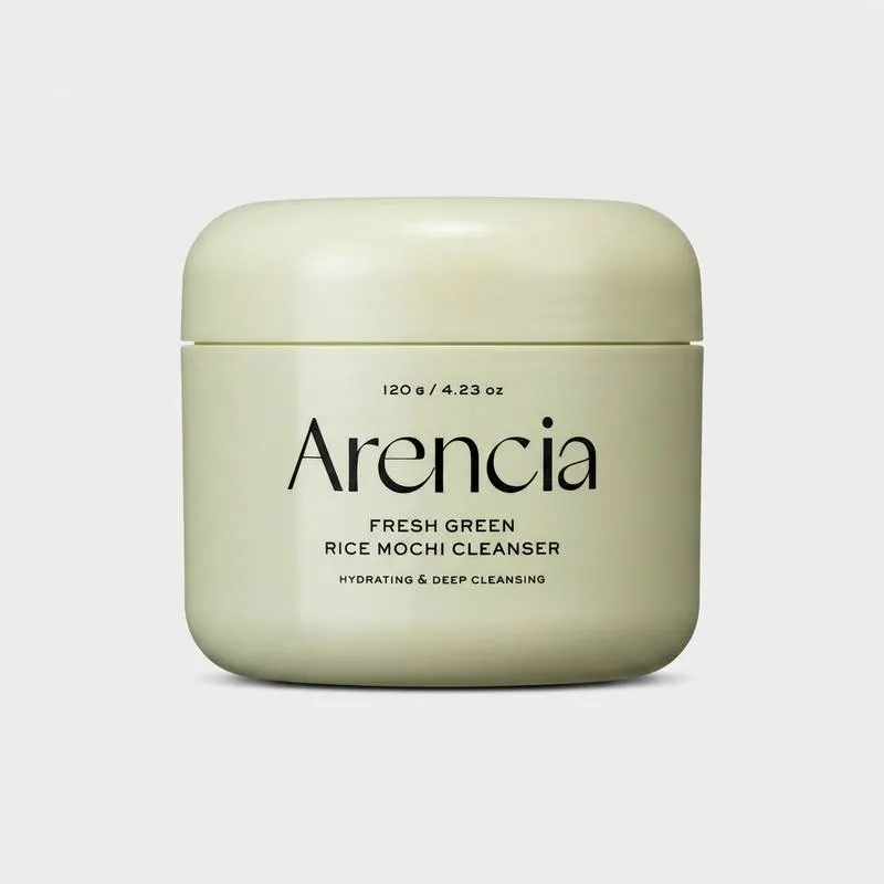 Arencia Gel de Limpeza Rice Mochi com Chá Verde