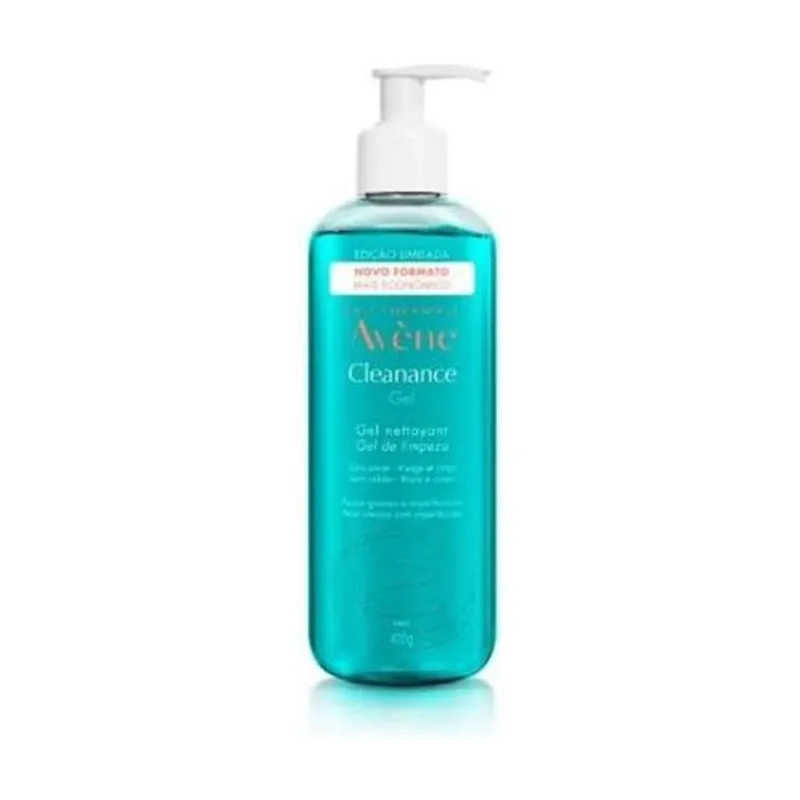 Avene Cleanance Gel de Limpeza Pele Oleosa e Sensível 400ml