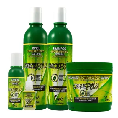 Boé Kit Crece Pelo Completo – 5 Itens + Bolsa Exclusiva