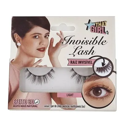 Cilios Postiços That Girl Invisible Lash 3D Light