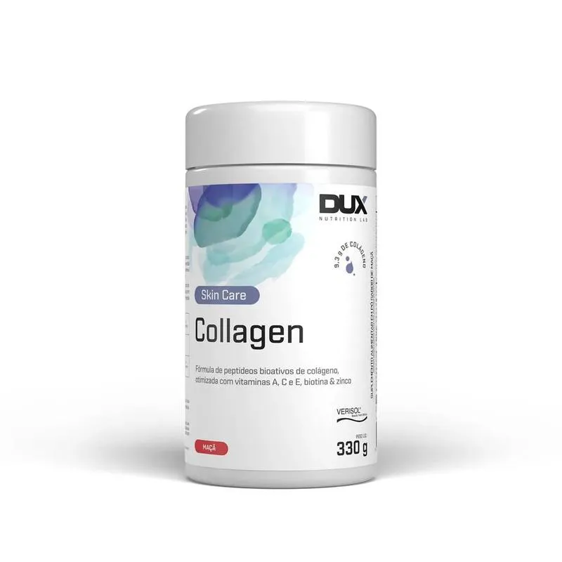 Colágeno Hidrolisado Collagen Dux Nutrition Maçã 330g