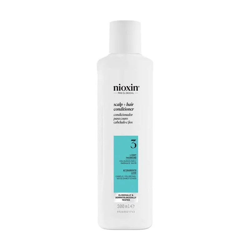 Condicionador para Cabelos Coloridos e Danificados Sistema 3 Nioxin
