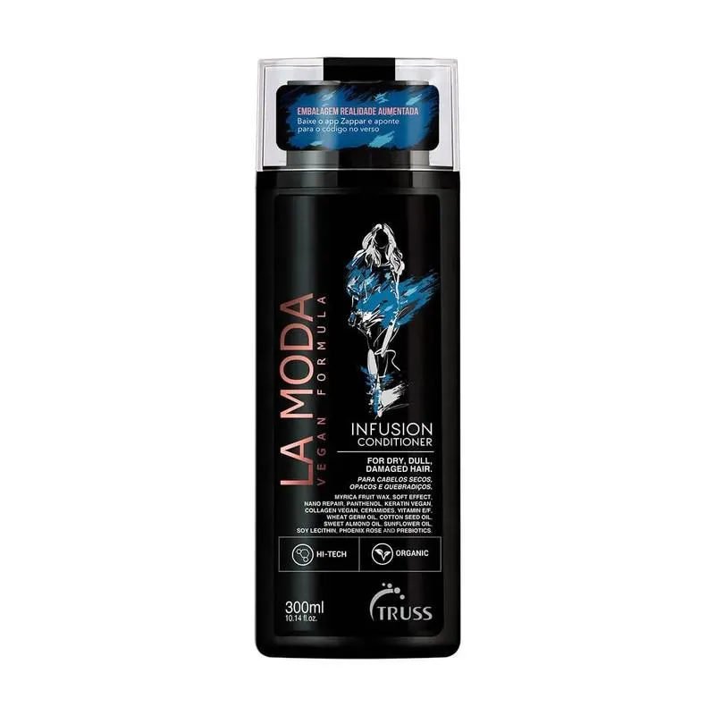 Condicionador Truss La Moda Vegan Formula Infusion 300ml