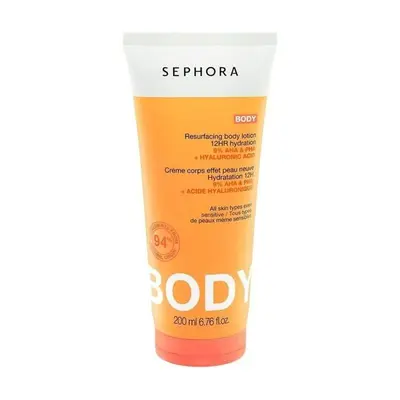 Creme Corporal Sephora Collection Resurfacing com AHA + PHA