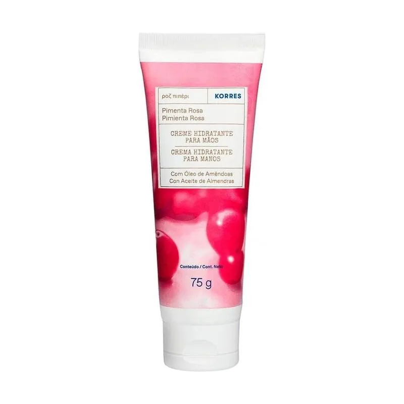 Creme de Mãos Korres Pimenta Rosa