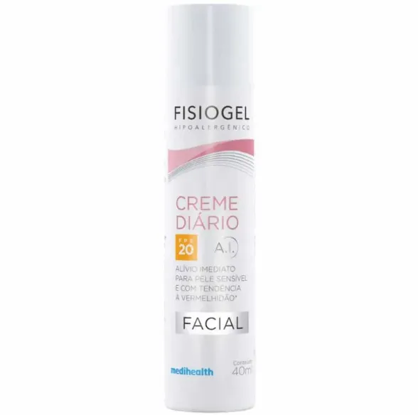 Creme Facial Fisiogel A.I. Ação Calmante FPS 20 com 40ml