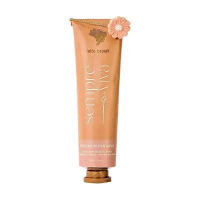 Creme para Mãos e Unhas Feito Brasil Sempre Viva