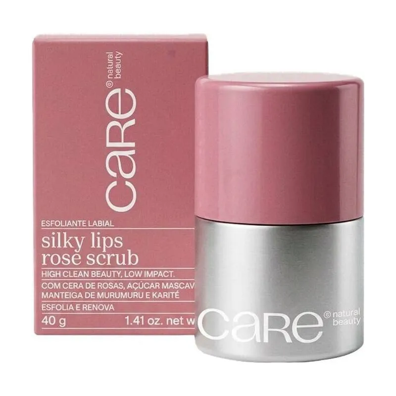 Esfoliante Labial Care Natural Beauty Silky Lips Rose
