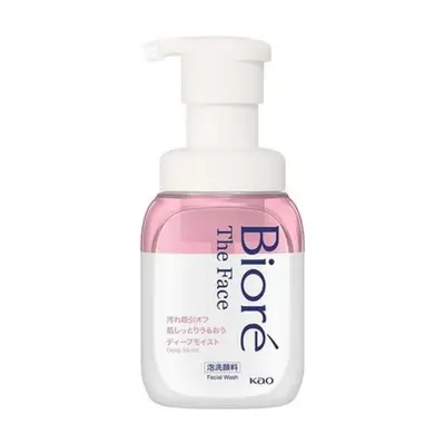 Espuma de Limpeza Facial Bioré - The Face Deep Moisture