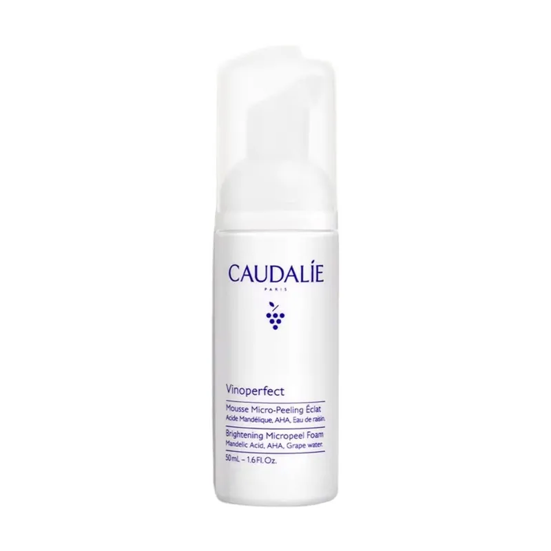 Espuma Facial Iluminadora Caudalie Micropeel Vinoperfect