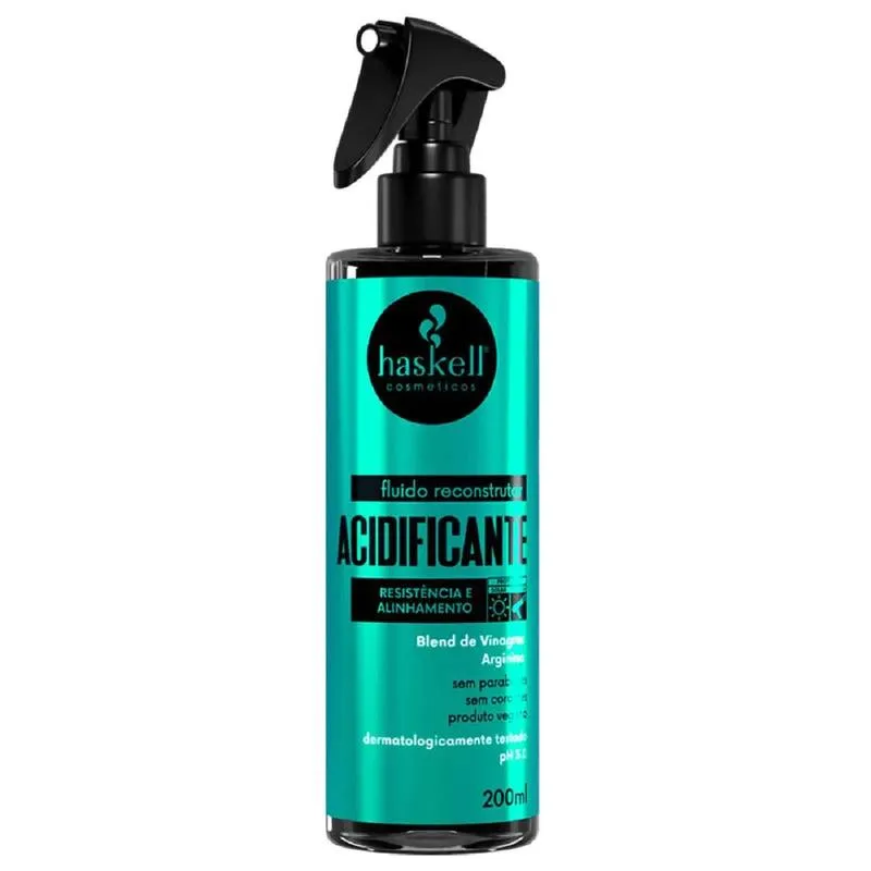 Fluído Reconstrutor Acidificante Alinhamento 200ml – Haskell