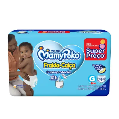Fralda Calça MamyPoko Super Proteção G 28 Unidades