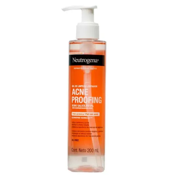Gel de limpeza Neutrogena Acne Proofing 200ml