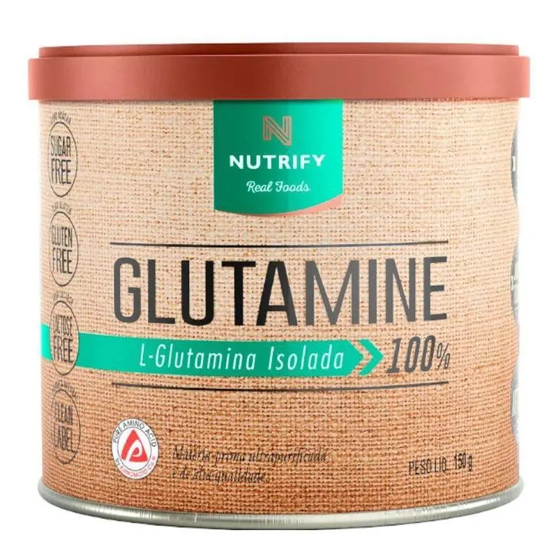 Glutamine L-glutamina Isolada Neutro Nutrify 150g