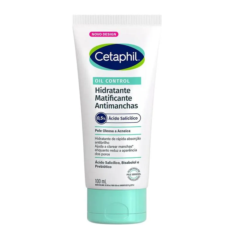 Hidratante Facial Matificante Antimanchas Cetaphil Oil Control 100ml