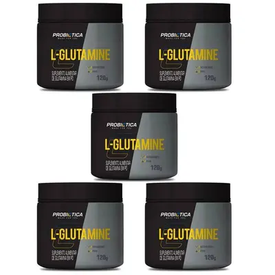 Kit 5X L-Glutamine – 120G – Probiótica