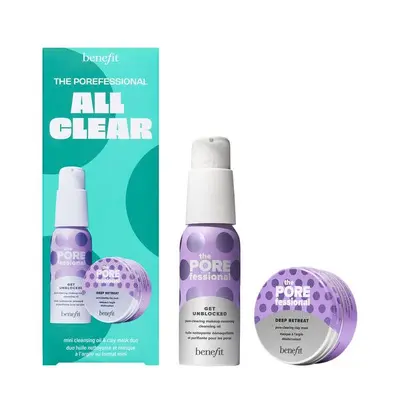 Kit de Limpeza Facial Benefit The POREfessional All Clear