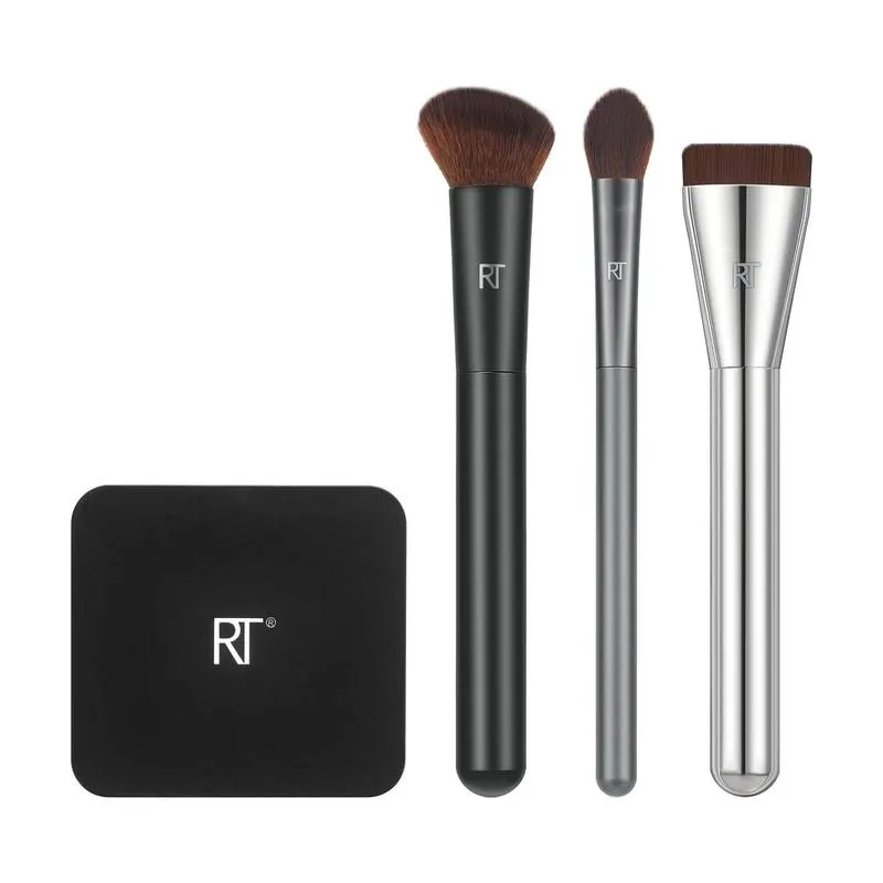 Kit de pincéis Real Techniques Chrome Era It''s Giving Base S