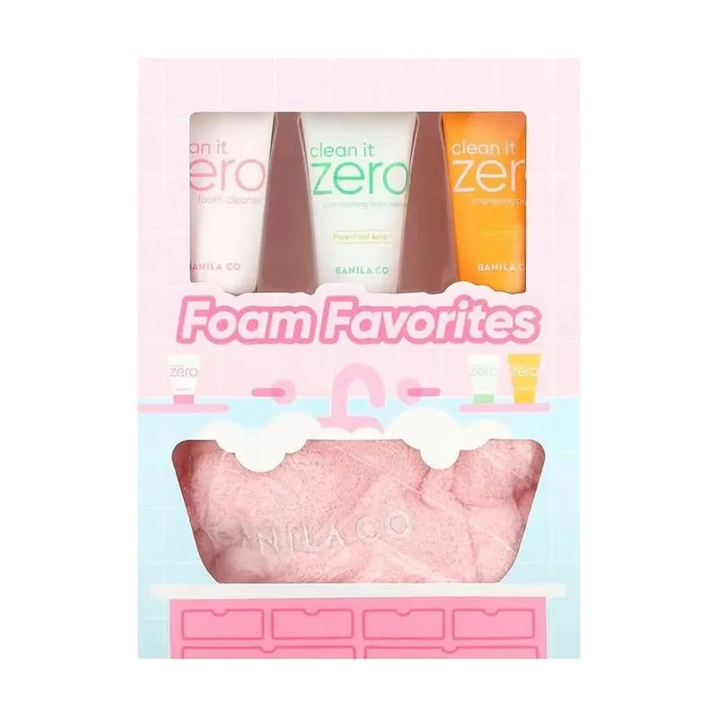 Kit Espumas de Limpeza Facial Banila Co