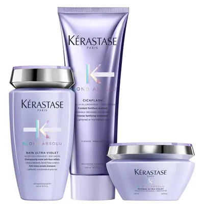 Kit Kérastase Blond Absolu Bain Ultra-Violet (3 Produtos)