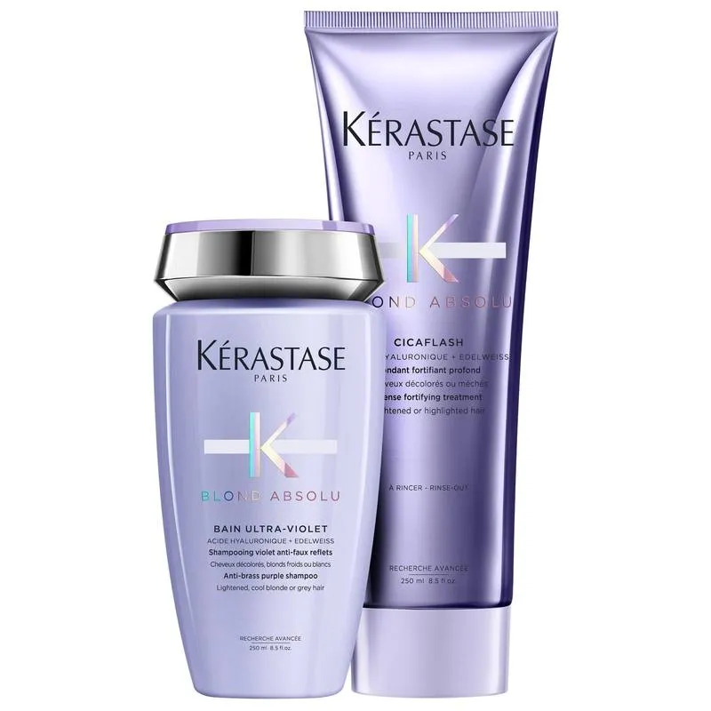 Kit Kérastase Blond Absolu Violet Cicaflash (2 Produtos)