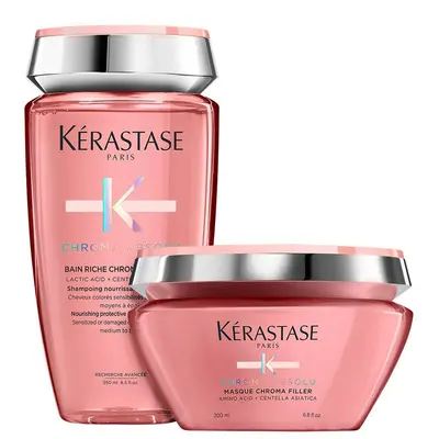 Kit Kérastase Chroma Absolu Riche Respect Filler (2 Produtos)