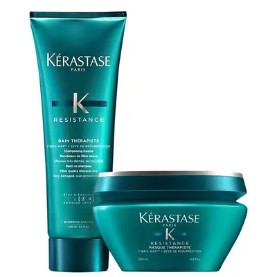 Kit Kérastase Résistance Thérapiste Limpeza e Força (2 Produtos)