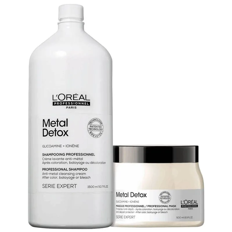 Kit L’Oréal Professionnel Metal Detox Salon Duo (2 Produtos)