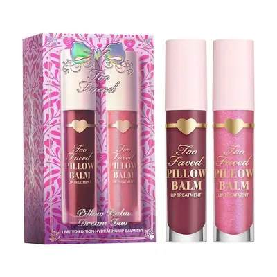 Kit Lip Balm Too Faced Pillow Balm Dream Duo