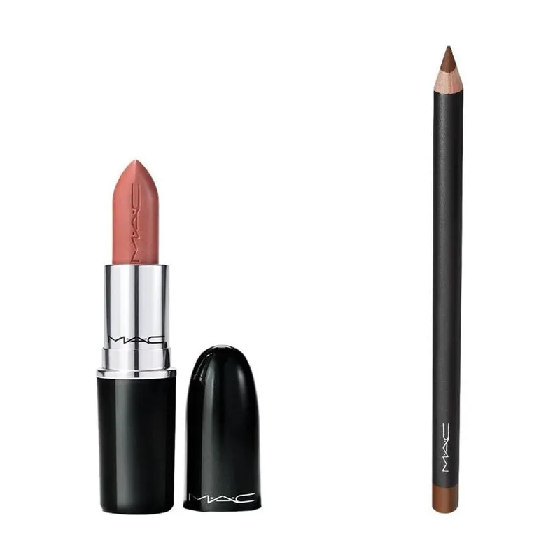 Kit Lip Moment Mac Lustreglass e Lip Pencil