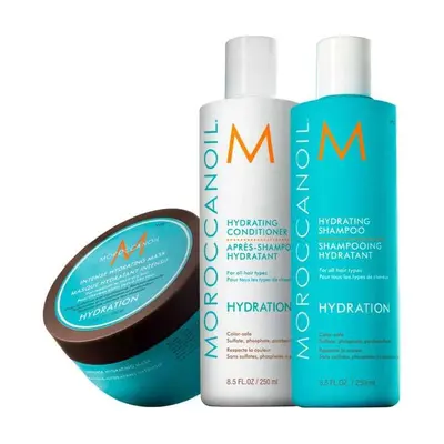Kit Trio Hidratação Moroccanoil Hydrate