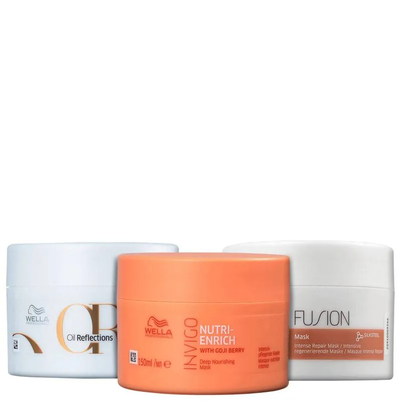 Kit Wella Professionals Cronograma Capilar Antiquebra (3 Produtos)