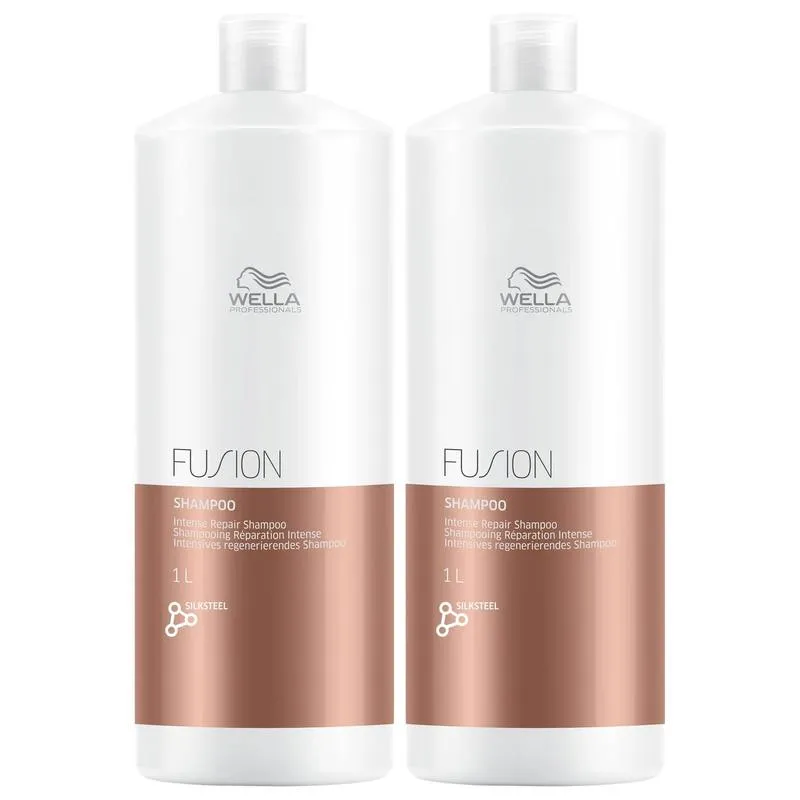 Kit Wella Professionals Fusion Double Salon – Shampoo (2 Unidades)