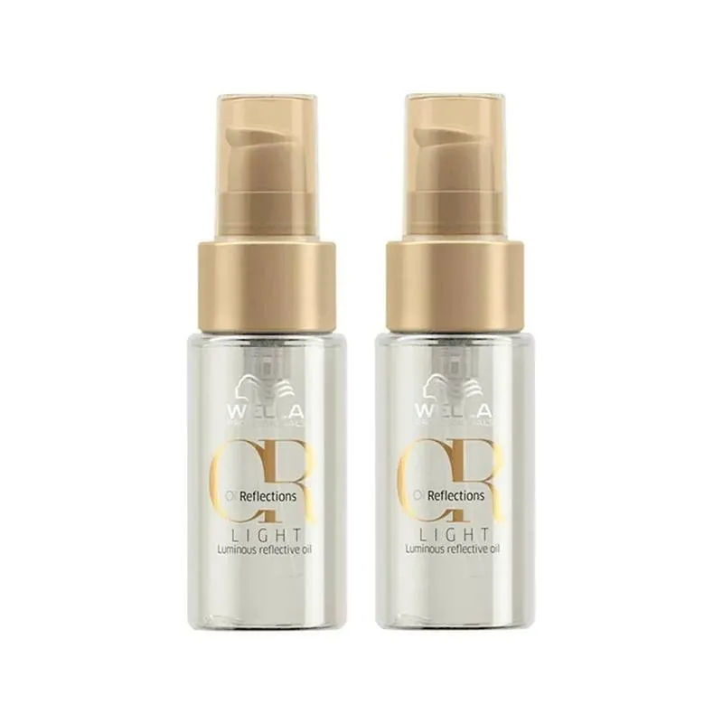 Kit Wella Professionals Oil Reflections Light Óleo Capilar 30ml – 2 unidades
