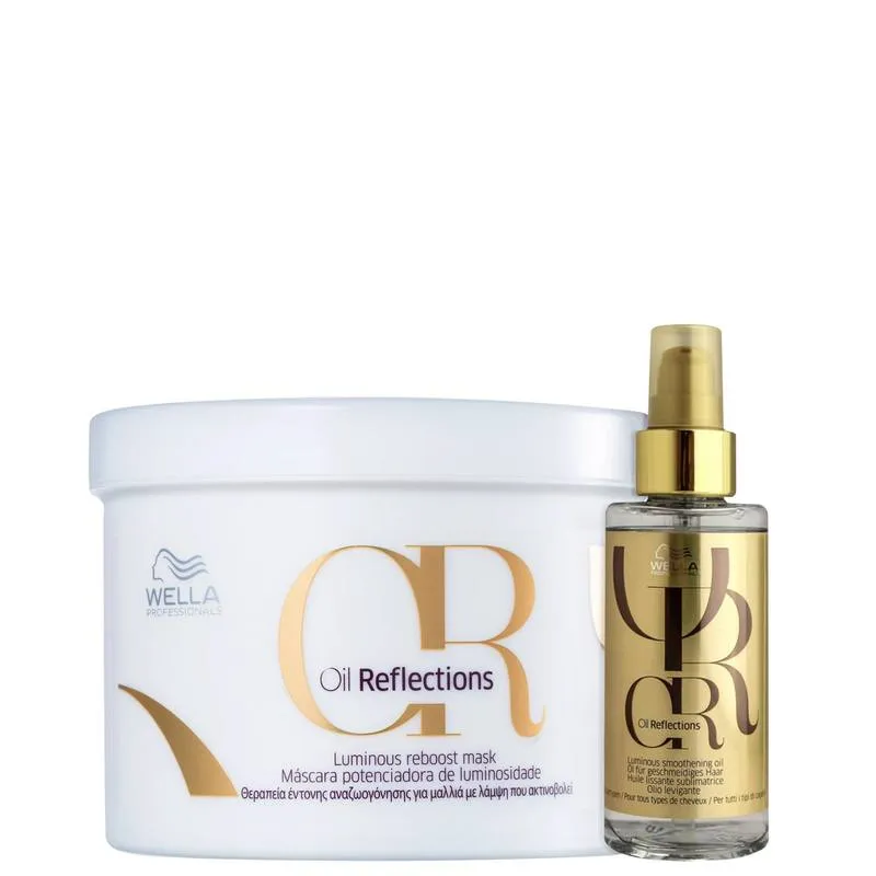 Kit Wella Professionals Oil Reflections Mask Oil Duo (2 Produtos)