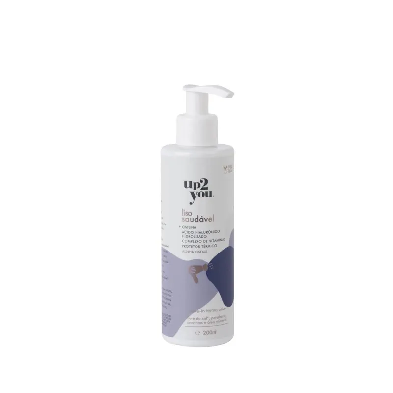Leave-In Cabelo Liso Up2You Liso Saudável 200ml