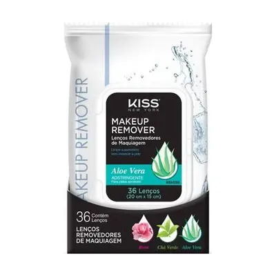 Lenço Demaquilante Ruby Kisses Aloe Vera