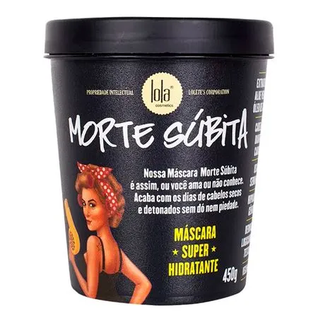 Lola Cosmetics Morte Súbita Super Hidratante - Máscara de Tratamento