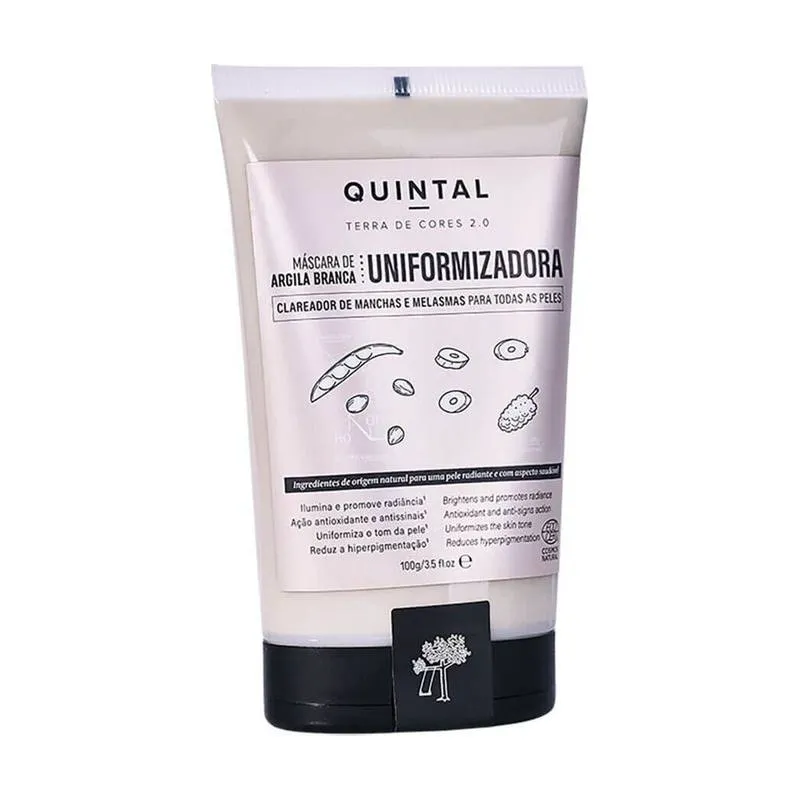 Máscara de Argila Branca Quintal Uniformizadora 2.0