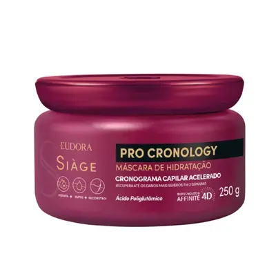 Máscara de Hidratação Eudora Siàge Pro Cronology 250g