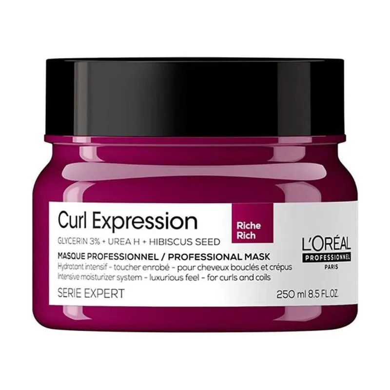 Máscara De Tratamento L'Oréal Professionnel Rich Curl Expression Serie Expert