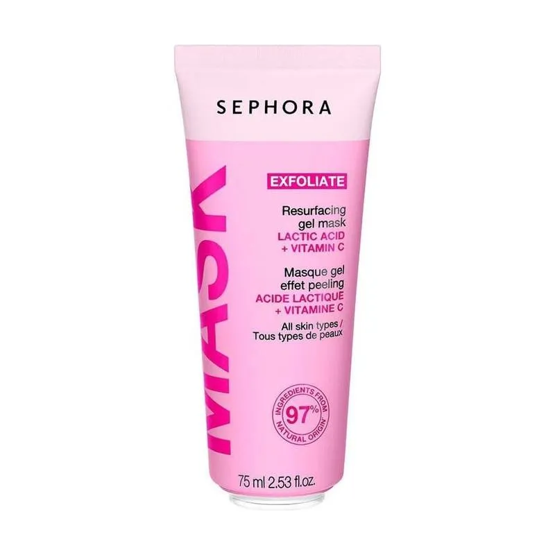 Máscara Facial Efeito Peeling Sephora Collection Exfoliate Resurfacing Gel Mask