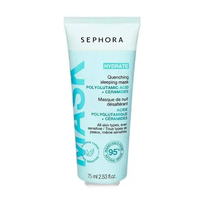 Máscara Noturna Hidratante Sephora Collection Hydrate Ceramidas + Ácido Poliglutâmico