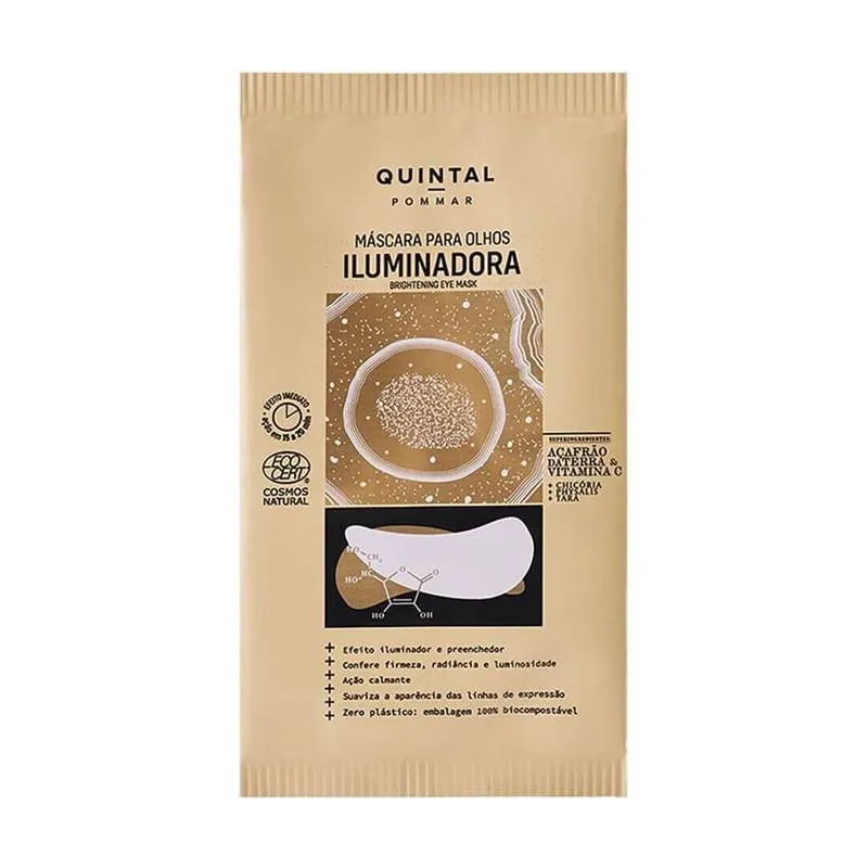 Máscara para Olhos Quintal Iluminadora