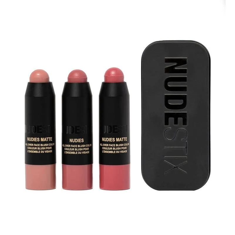 Mini Kit Blush Nudestix Nudies Matte Pink Nude Set