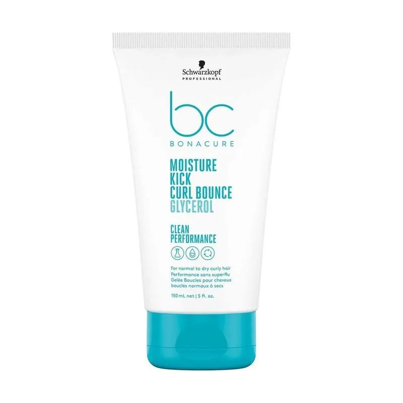 Modelador de Cachos Schwarzkopf Bonacure Clean Performance Curl Bounce Moisture Kick