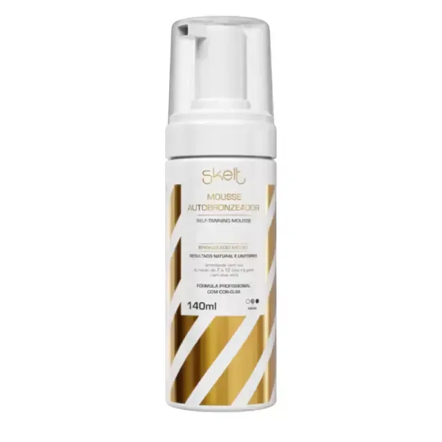 Mousse Autobronzeador Skelt – 140ml
