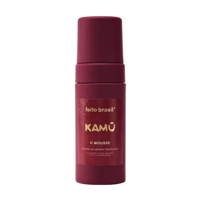 Mousse de Limpeza Tonificante Kamu Feito Brasil