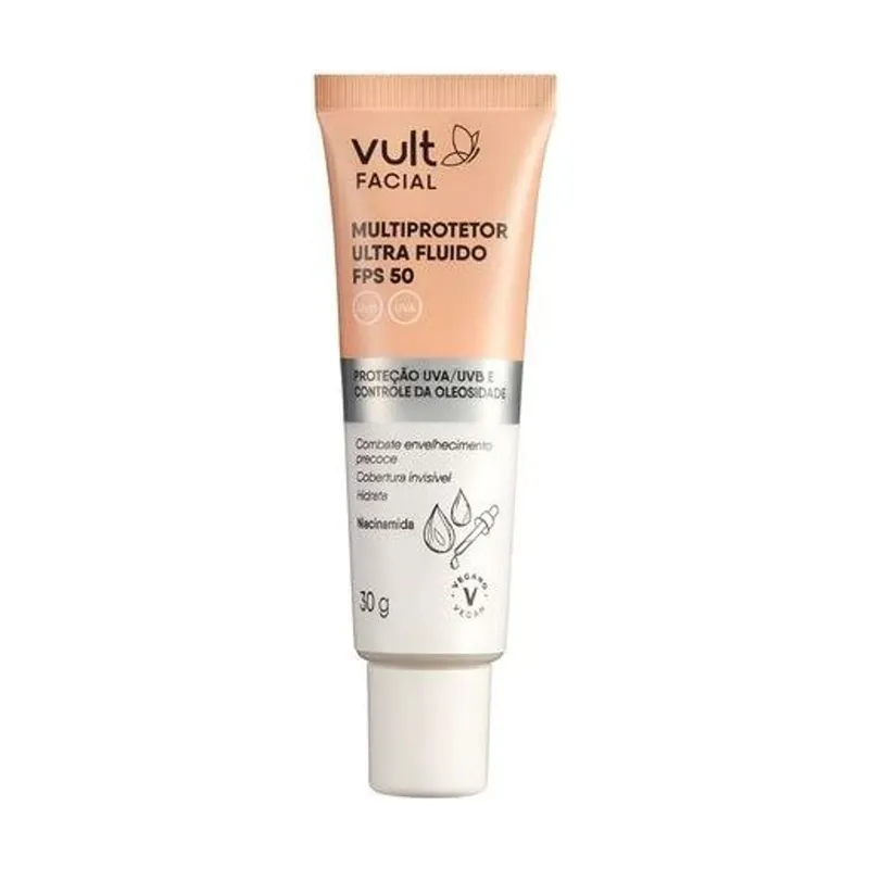 Multiprotetor Facial Ultra Fluido Vult FPS50