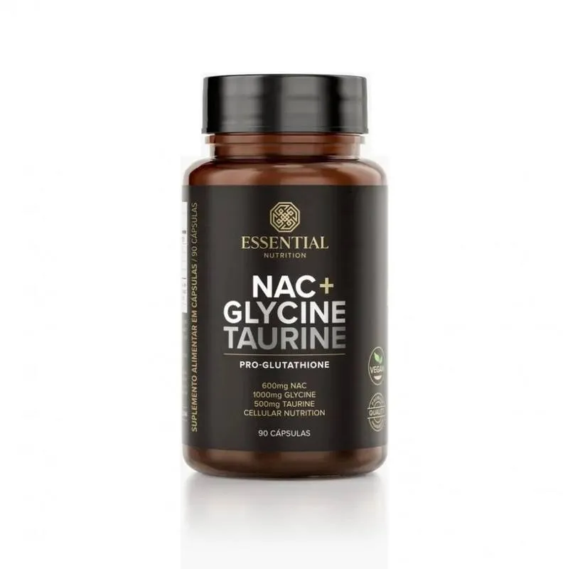 Nac + Glycine Taurine (90 cápsulas) – Padrão: Único